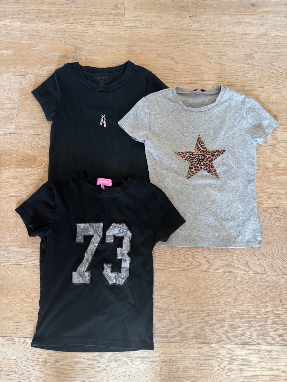 Lot of 3 Edikted Brandi Melville T Shirts Sz XS